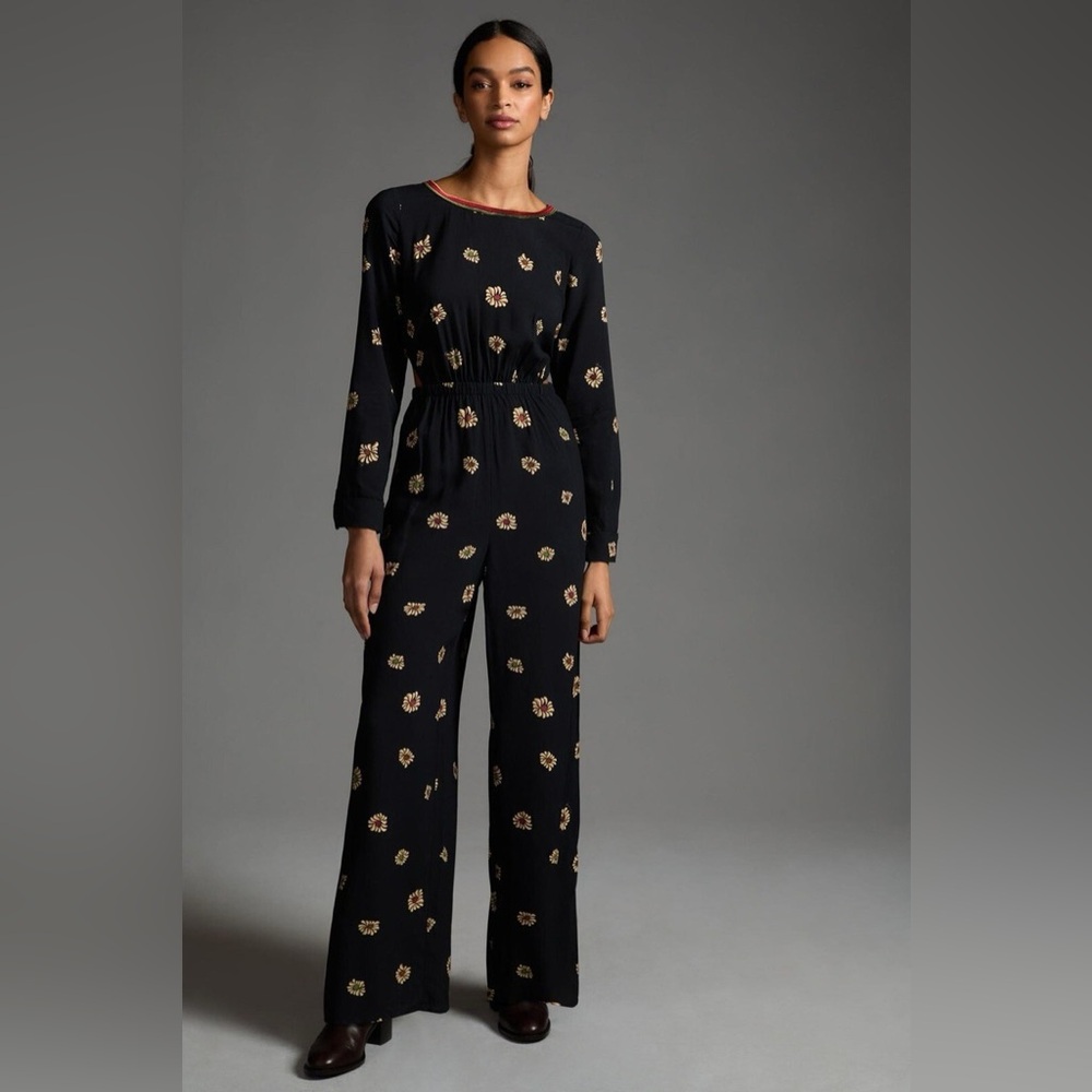 Farm Rio Cut-out Jumpsuit
